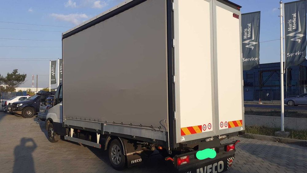 Iveco Daily 3.0 | Euro 6 | 2017 | Cutie automată | Dublă roată