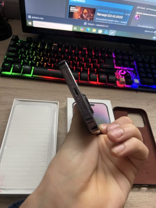 iPhone 14 pro max 128gb, не ударен, не отварян