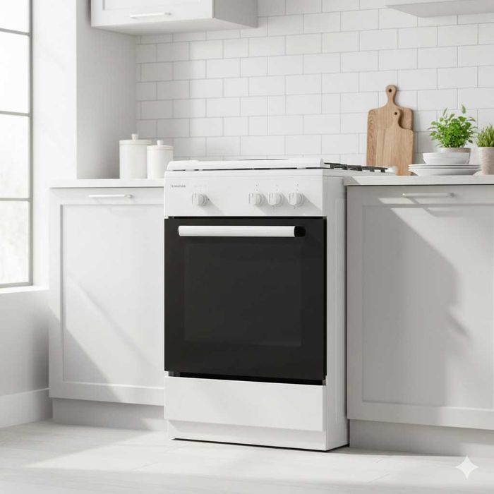 Газова печка Taurus CIG3FWHMG – 3 горелки, газова фурна 43 л,