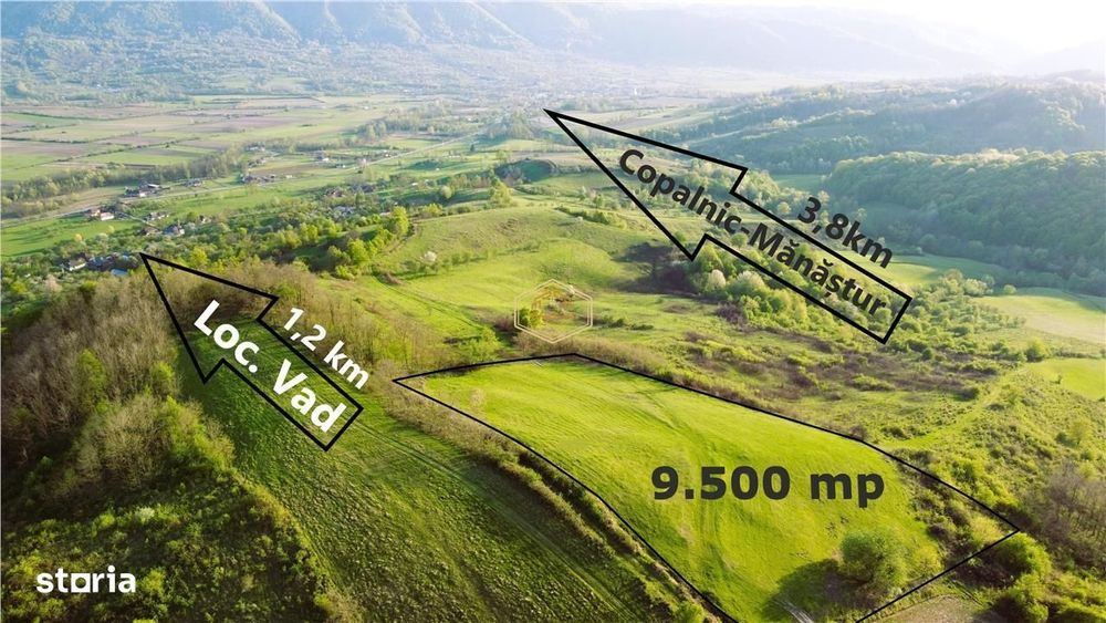 Teren de 9.500 mp in Maramures | Priveliste superba | Retreat Off-Grid