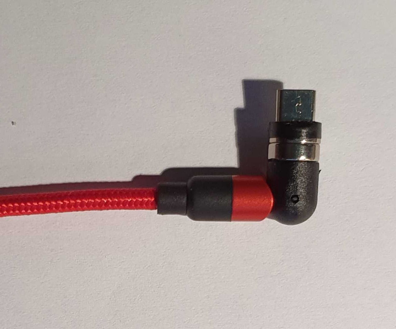 Cablu USB-C / micro-USB 540 de grade miscare 3A fast charging