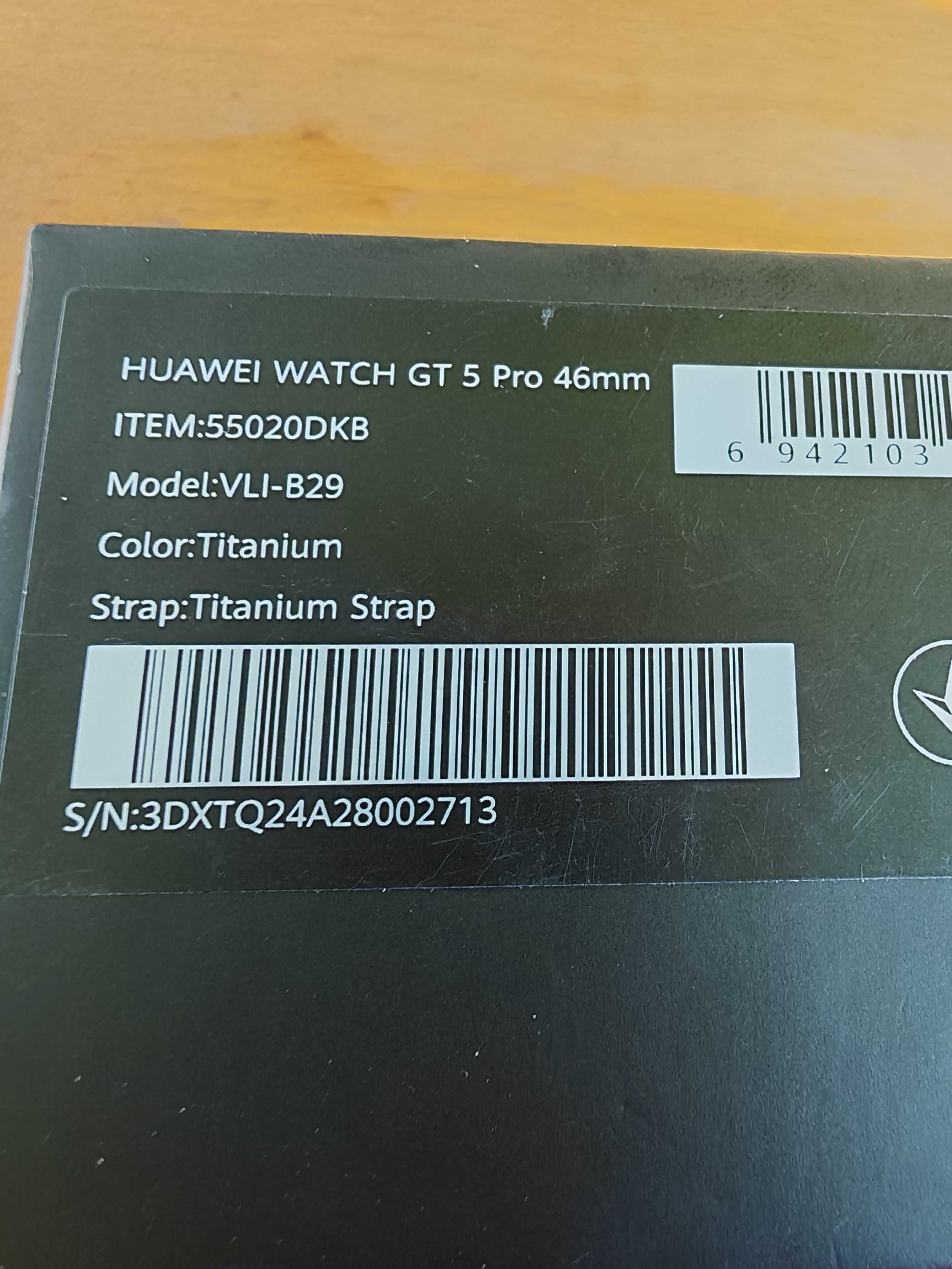 HUAWEI WATCH GT 5 Pro TITAN VLI-B29M Титаниева каишка