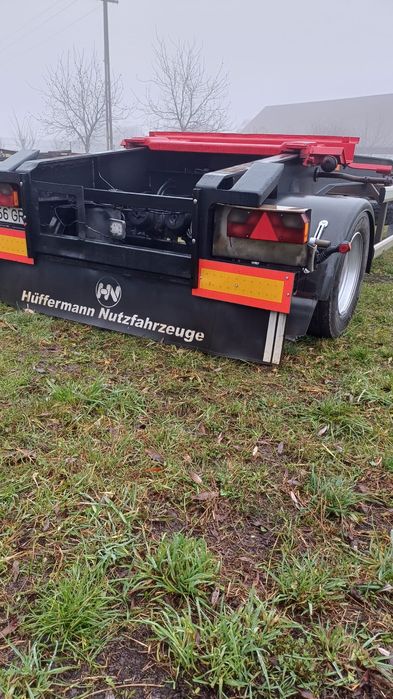 Remorca abrollkipper huffermann