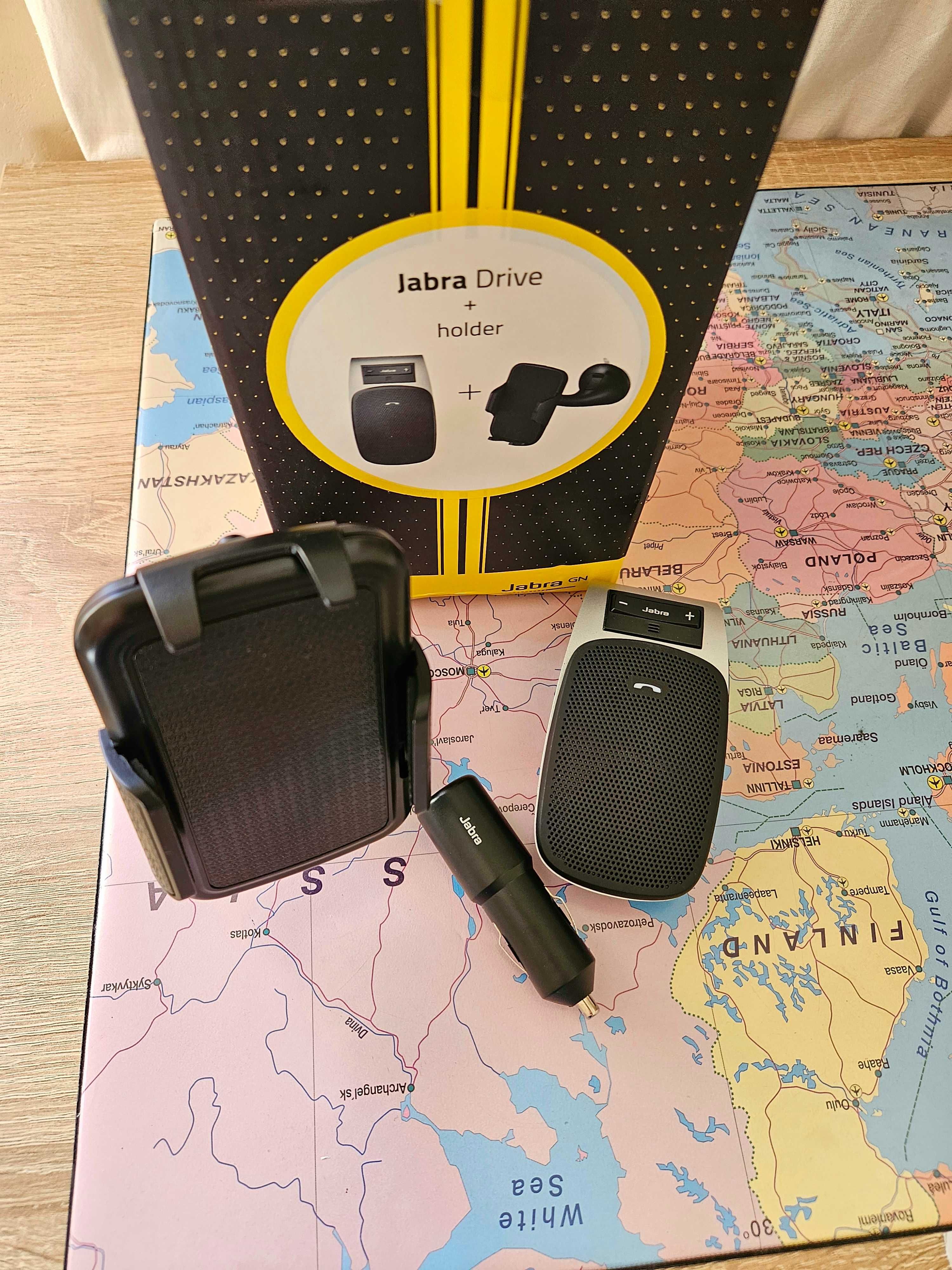 Блутут система за кола Jabra Drive + holder