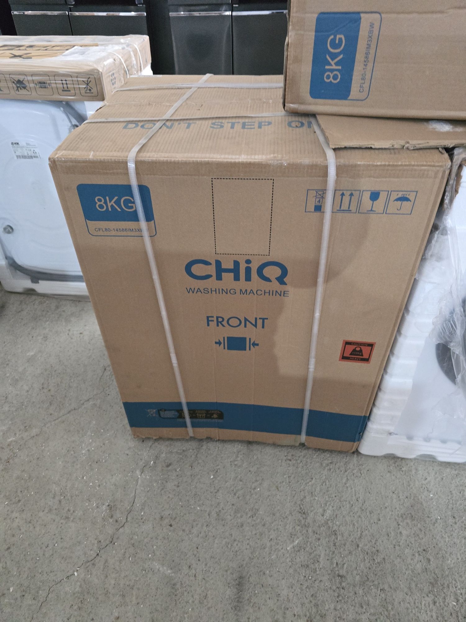 Нова инверторна пералня с пара Chiq 8 кг CFL80-14586IM3XBW