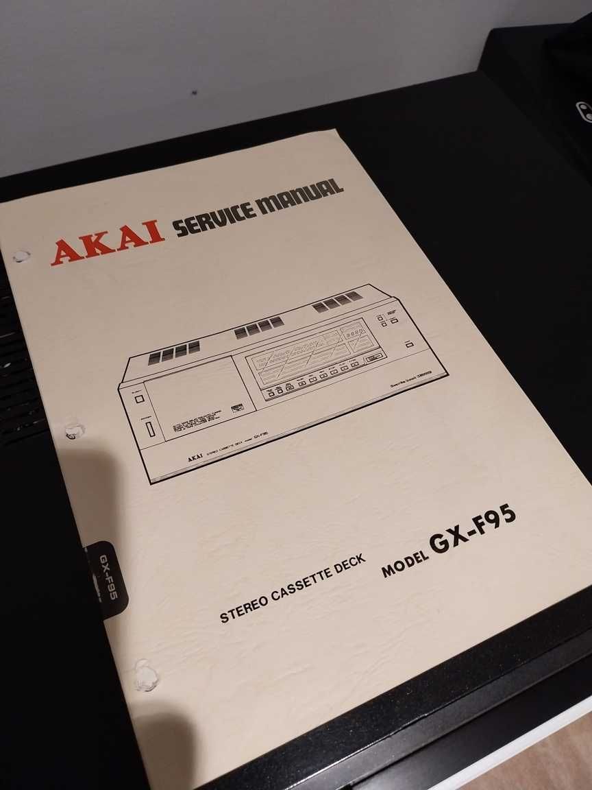 AKAI GX R-88 si GX-F95, Manuale de utilizare si service, originale