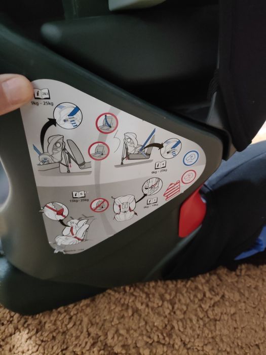 Scaun auto Britax Romer Multi-Tech III, Negru