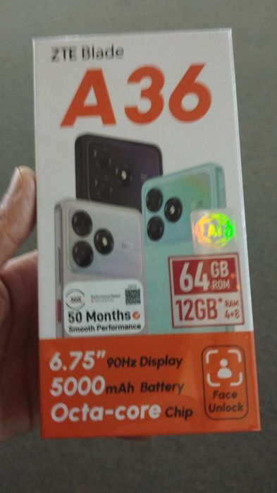 ZTE Blade A 36 смартфон
