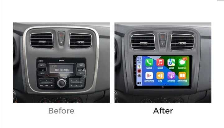 Dacia Logan 2014 - 2019 Мултимедия с НАВИГАЦИЯ АНДРОИД