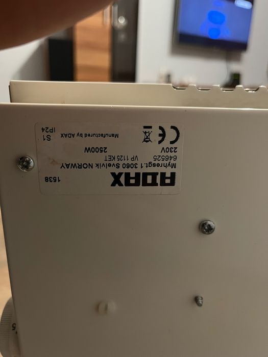 Конвектор Adax 2.5 KW