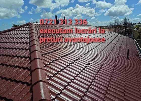 ACOPERISURI EXECUTAM terase cabane din lemn Reparati de urgență