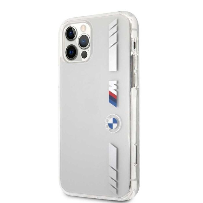 Поликарбонатен гръб BMW Silver Stripes за iPhone 12,12 Pro,12 Pro MAX
