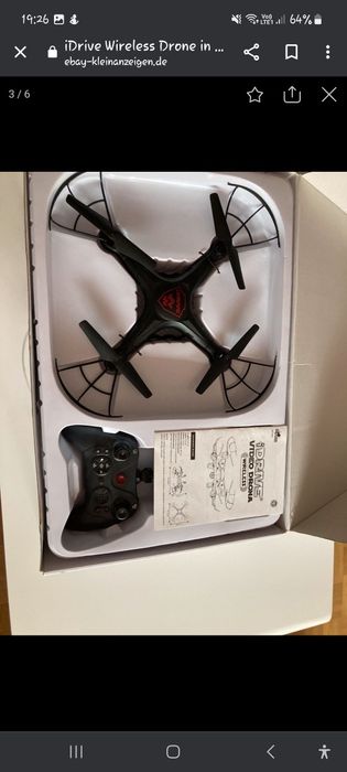 Drona idrive cu camera