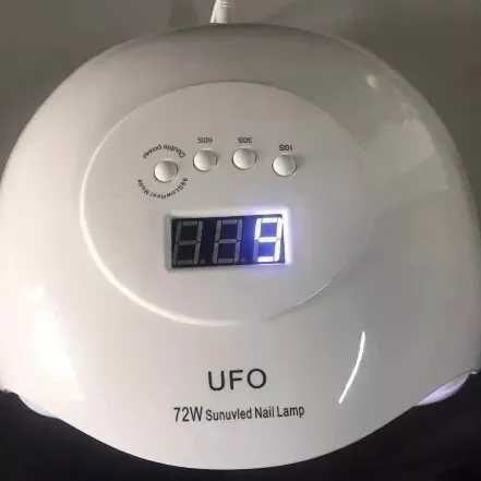 Комбинирана УВ/ЛЕД UV/LED Лампа за Гел Лак/Маникюр/Нокти UFO 72W