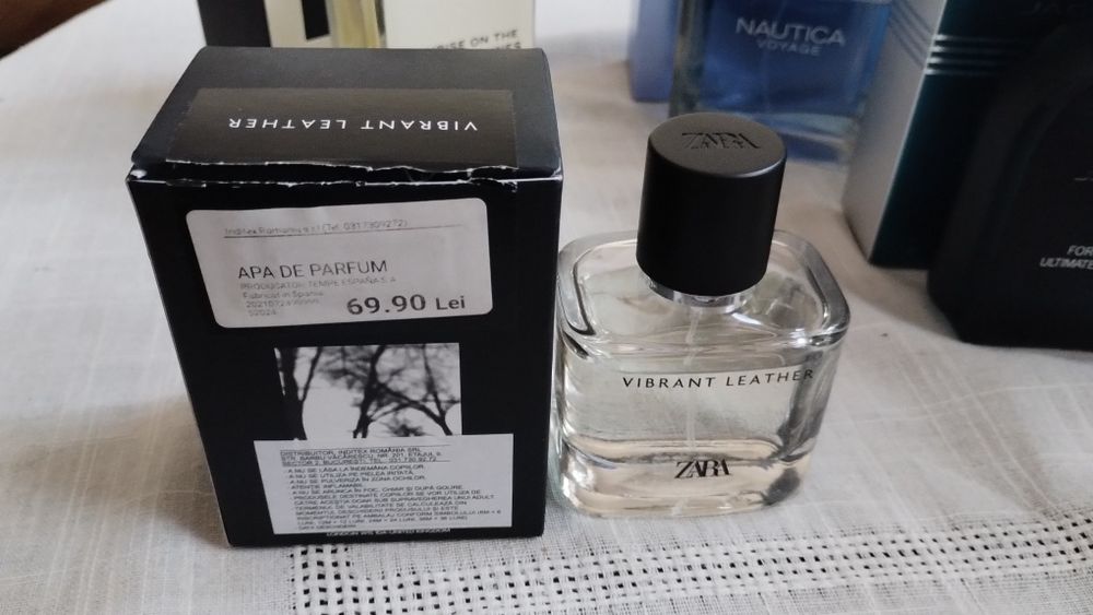 Nautica Voyage, Jaguar Ultimate, Zara Vibrant Leather, Zara Sunrise