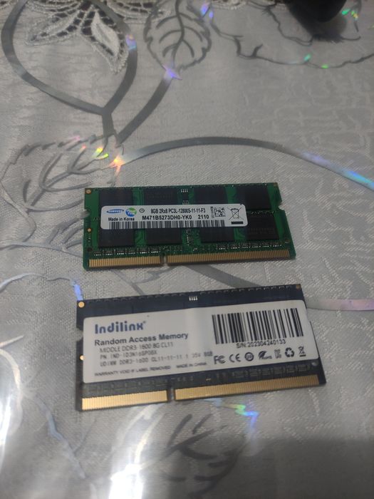 DDR3 8gb для ноутбука