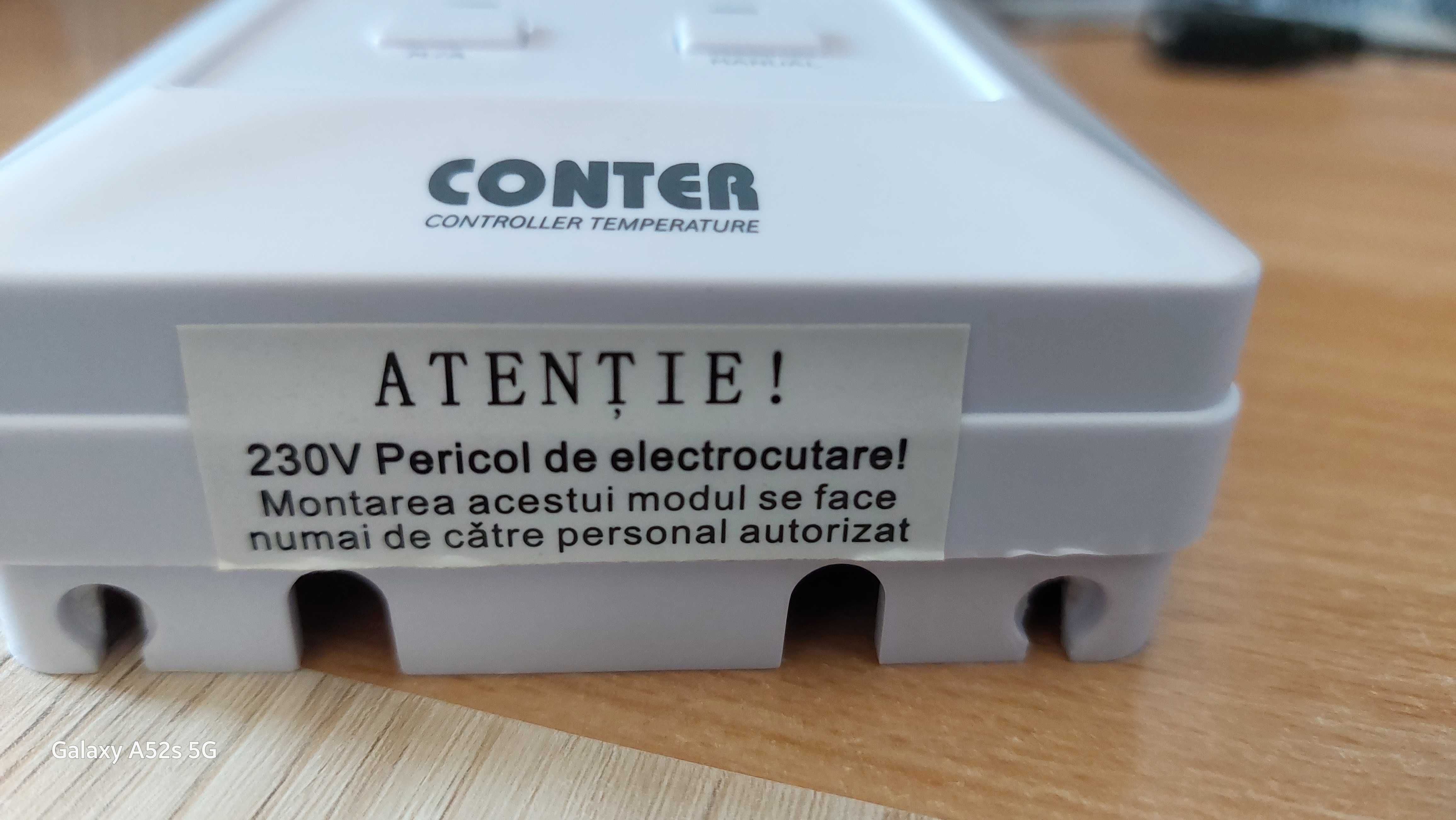 Termostat electronic, wireless • CT3W PENTRU CENTRALA