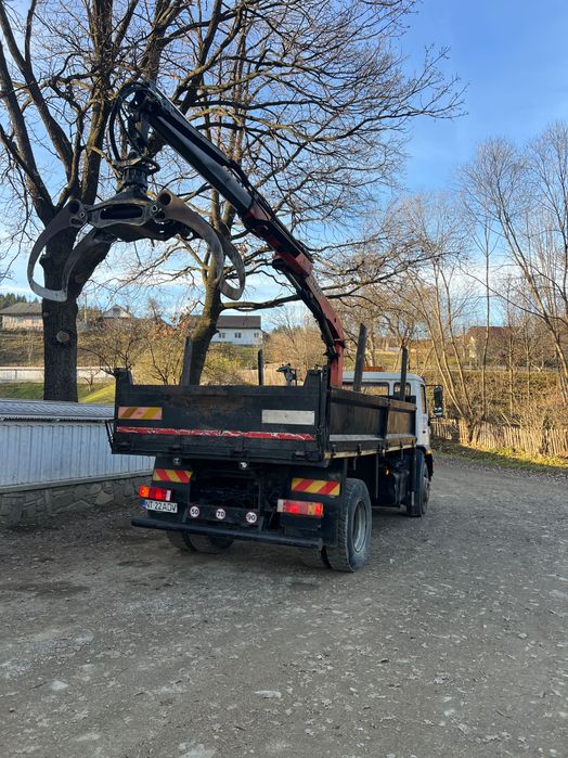 Man 18 tone cu macara forestieră!