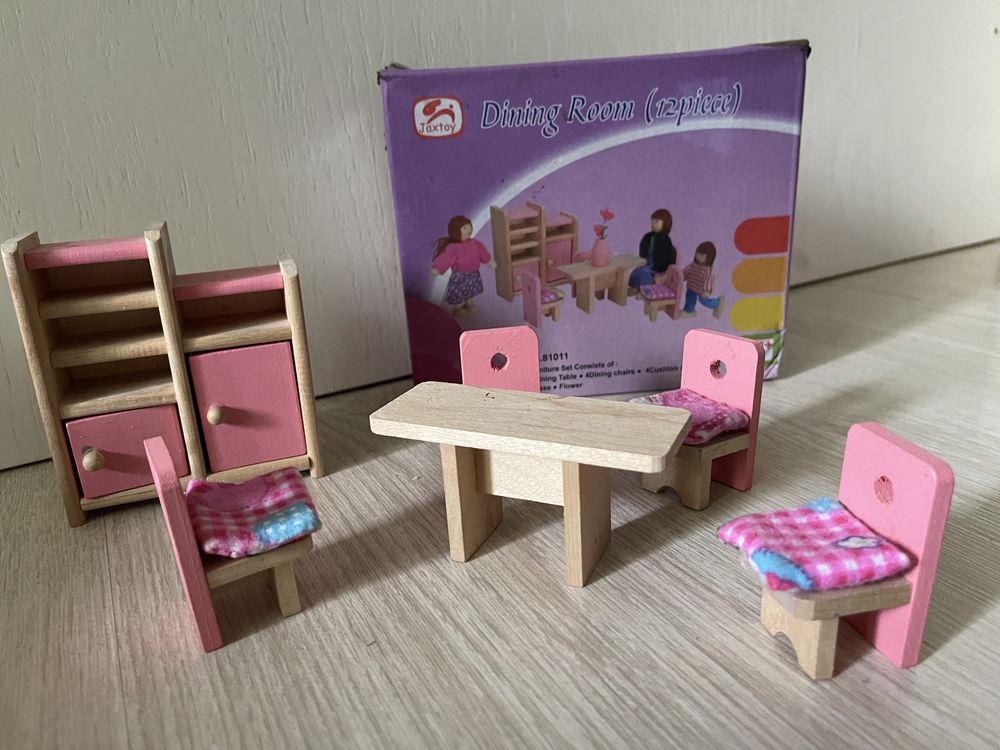 Детская игровая деревянная мебель