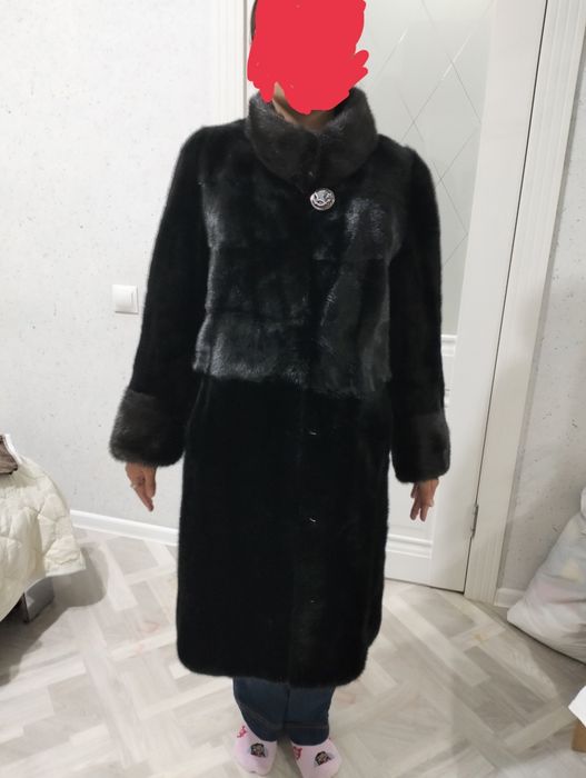 Шуба женская норковая  размер 42 (36)