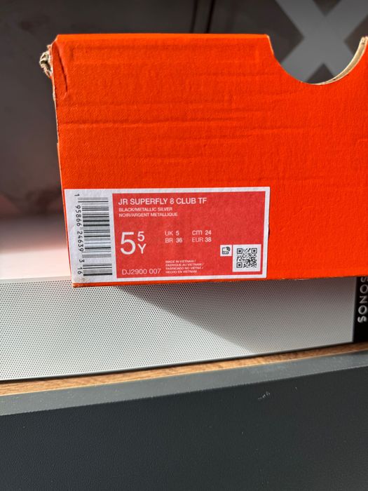 Ghete de fotbal pentru copii Nike Jr Superfly 8 Club TF