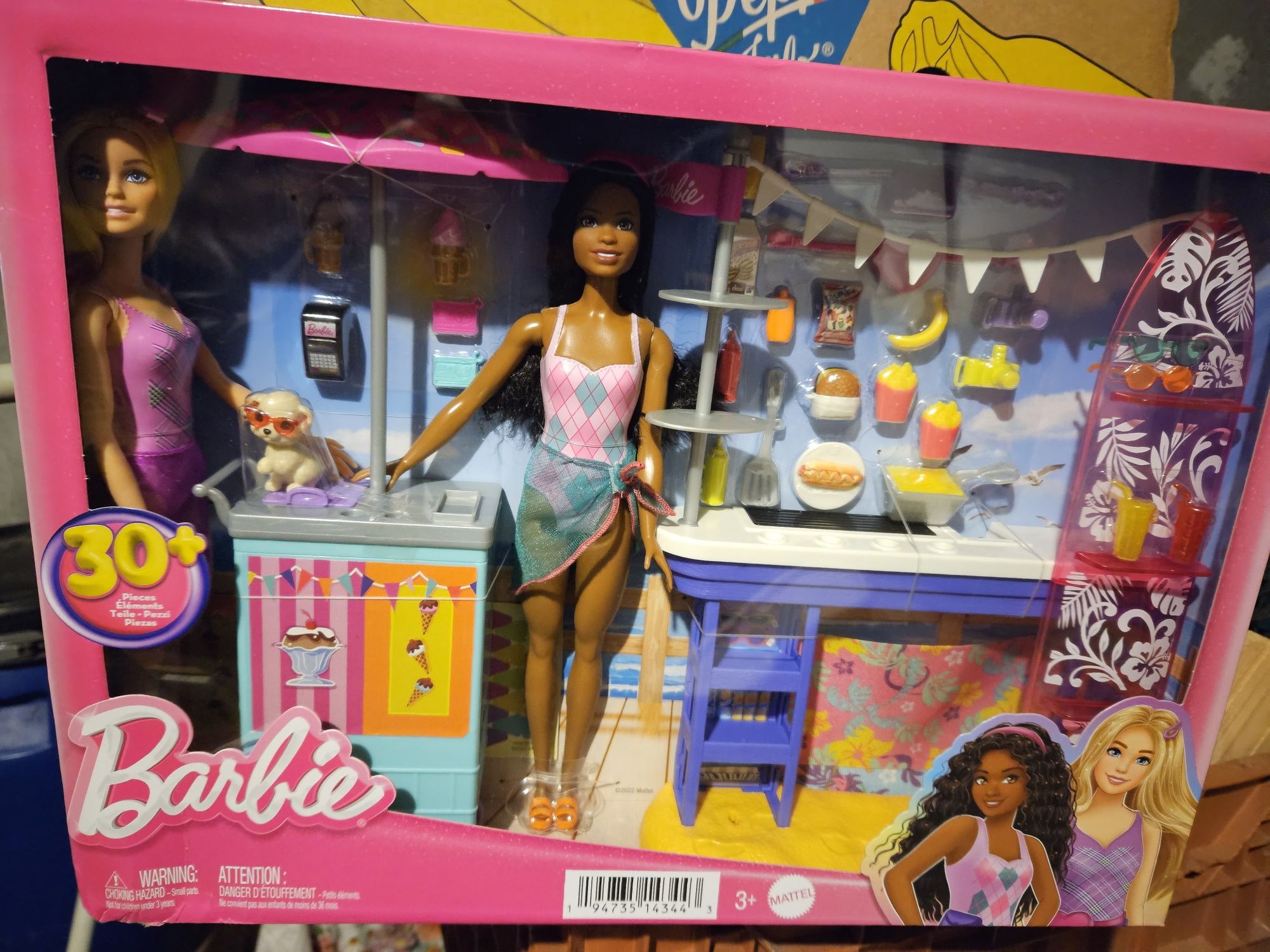 Set joaca Paja Barbie, Mattel, 30 piese, 3+