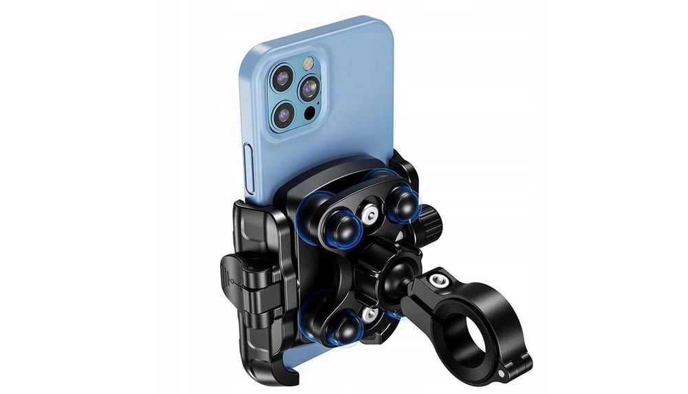 Suport telefon Extrem Style R9 Clip cu amortizor de vibratii