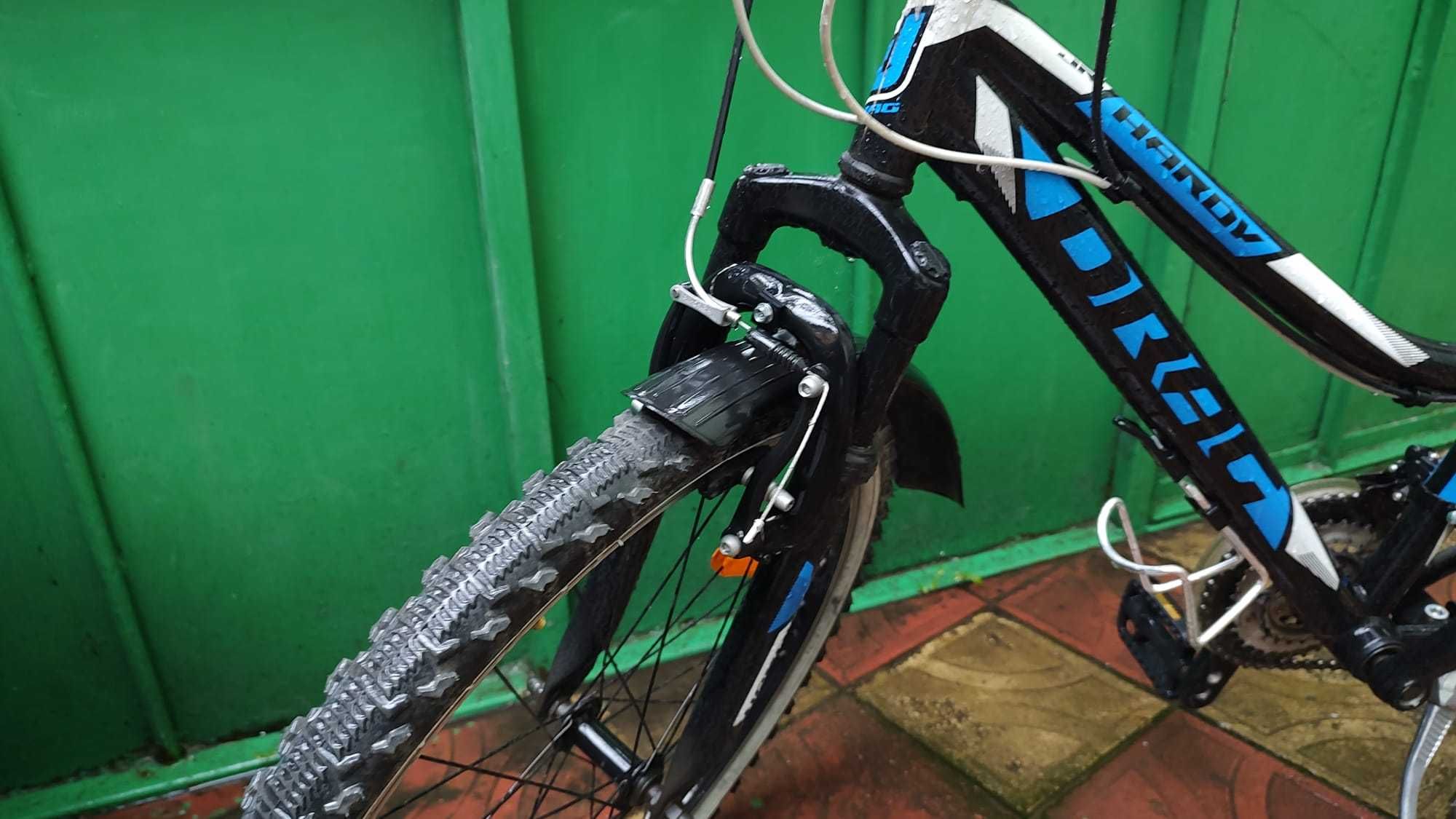 Bicicleta MTB DRAG, roti 24", copii 8-10ani