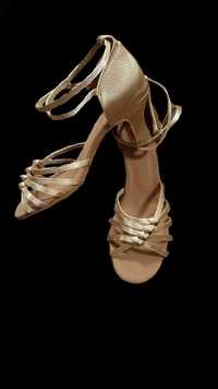 Дамски обувки за танци "джуниър" ток
