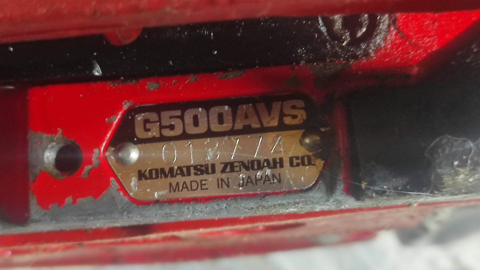 Drujba  japoneza  KOMATSU Zenoah G 500