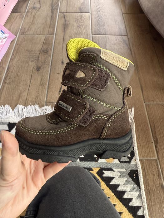 Детские Ботинки натуральная замша и мембрана