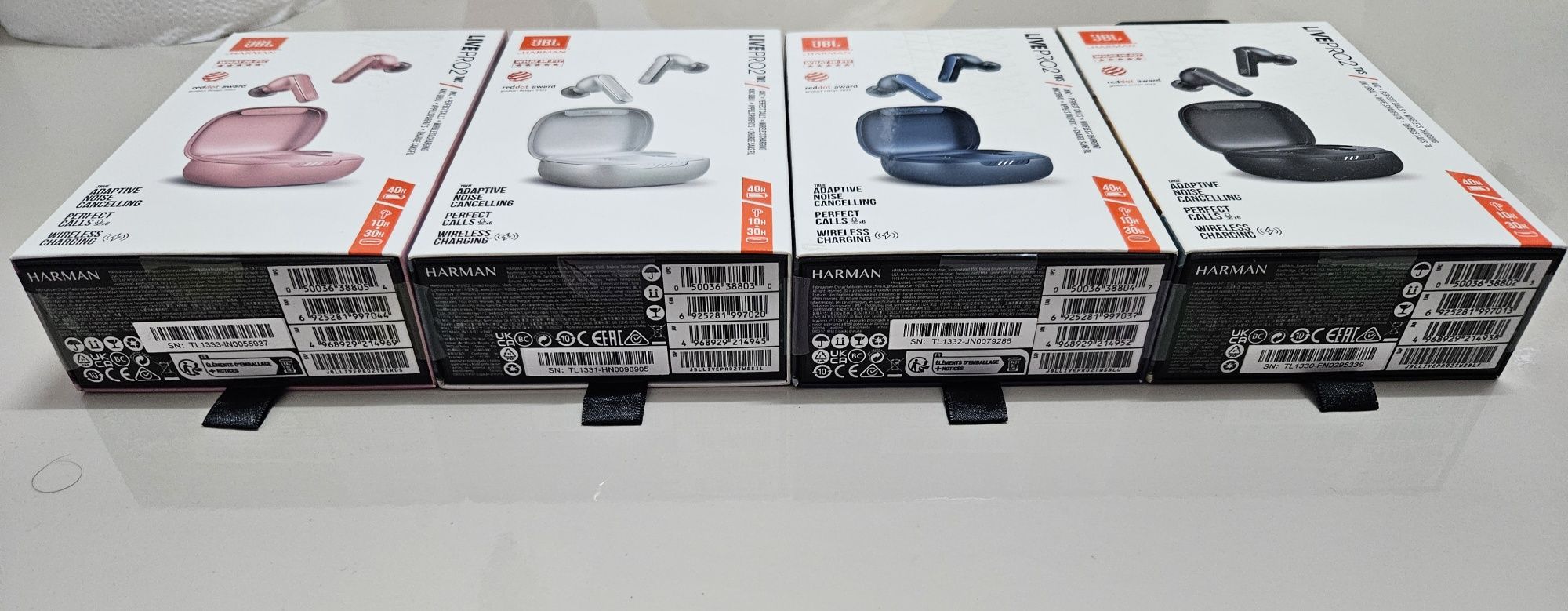 Casti audio in-ear JBL Live Pro 2 Noise Cancelling JBL Signature Sound