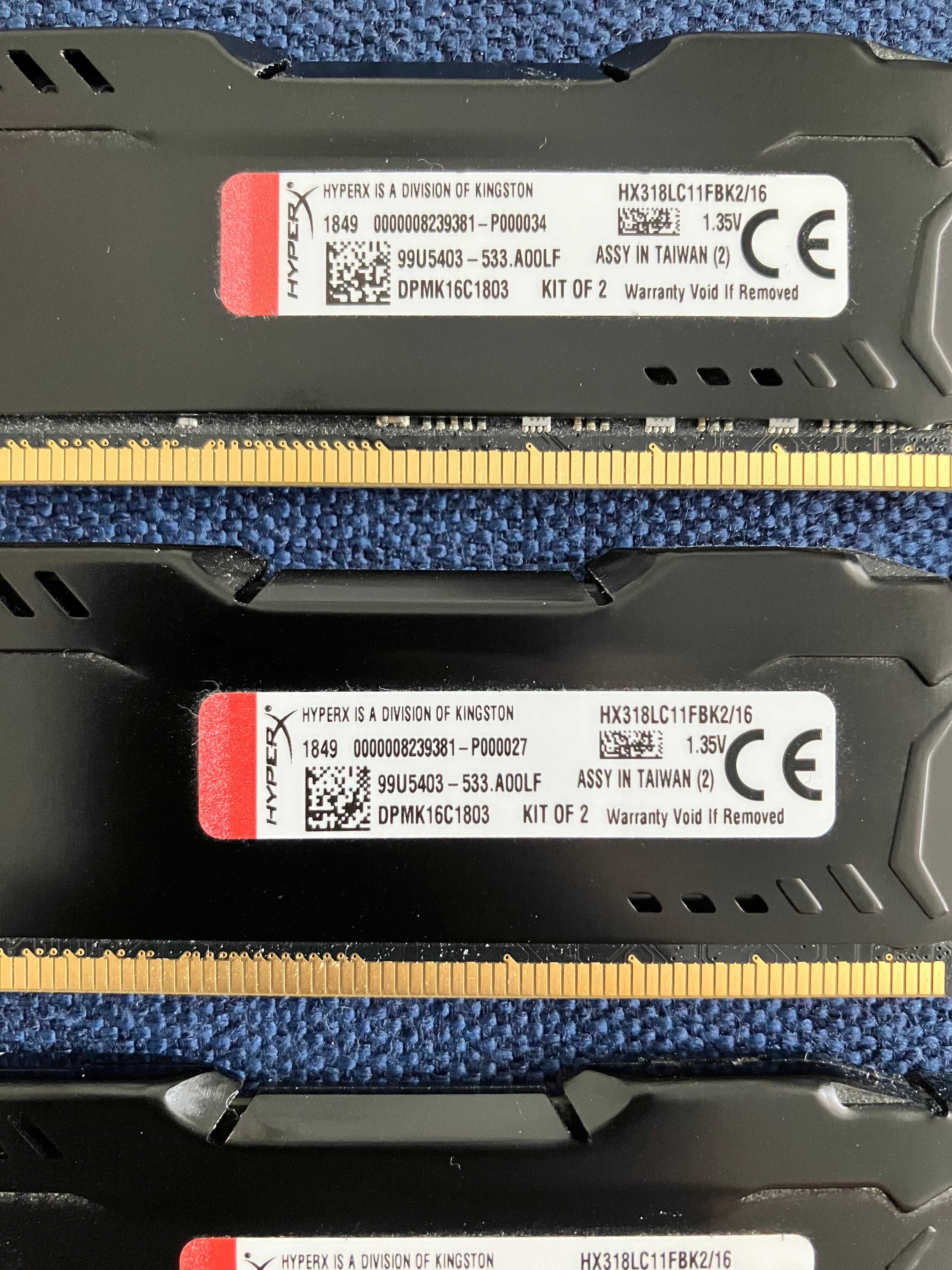 Memorii RAM HyperX Fury DDR3L 1866MHz CL11