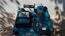 Flex Makita dga513 variator turatie,baterie 5 ah, încărcător,cutie