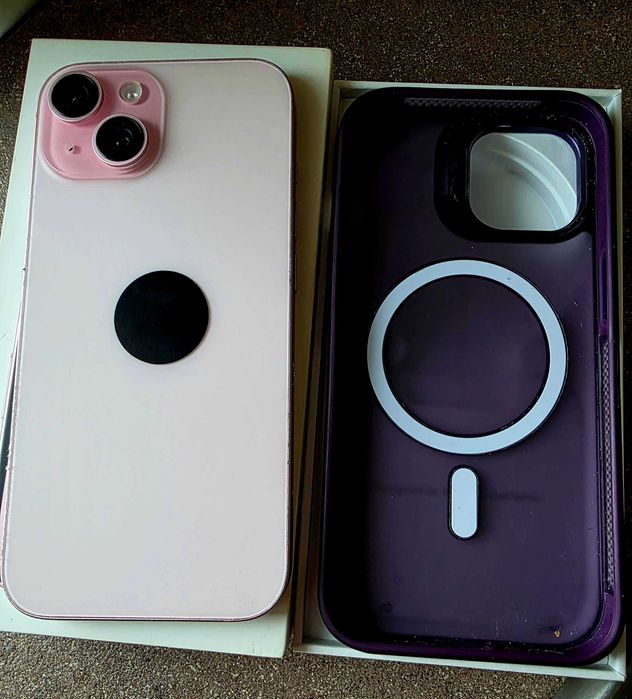 iPhone 15 - 128GB - Pink - Nou - Garantie - Factura
