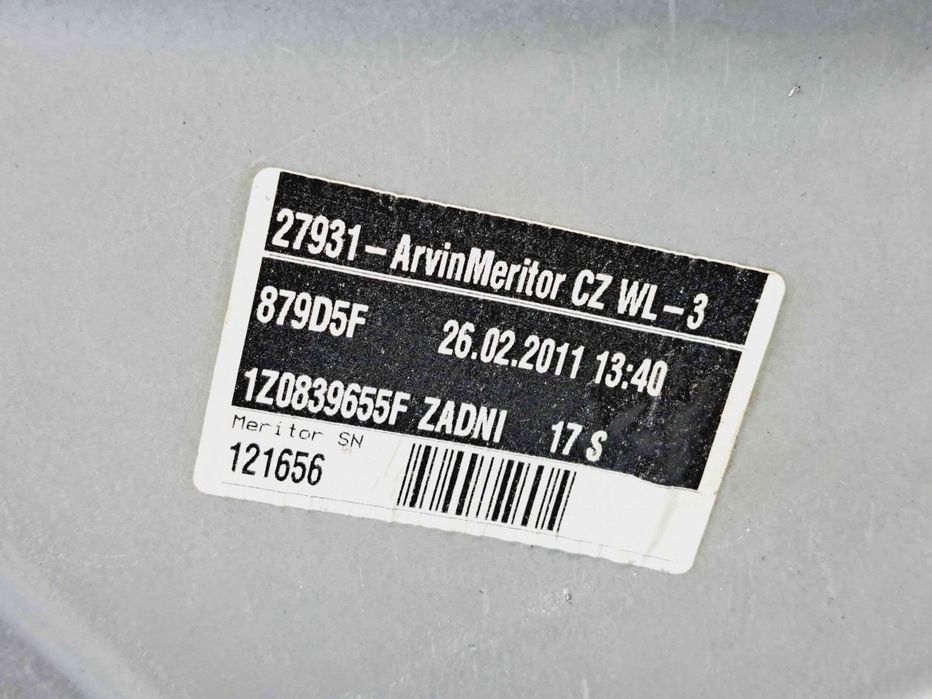 Macara electrica geam stanga spate Skoda Octavia 2 (1Z3) [Fabr 2004-20