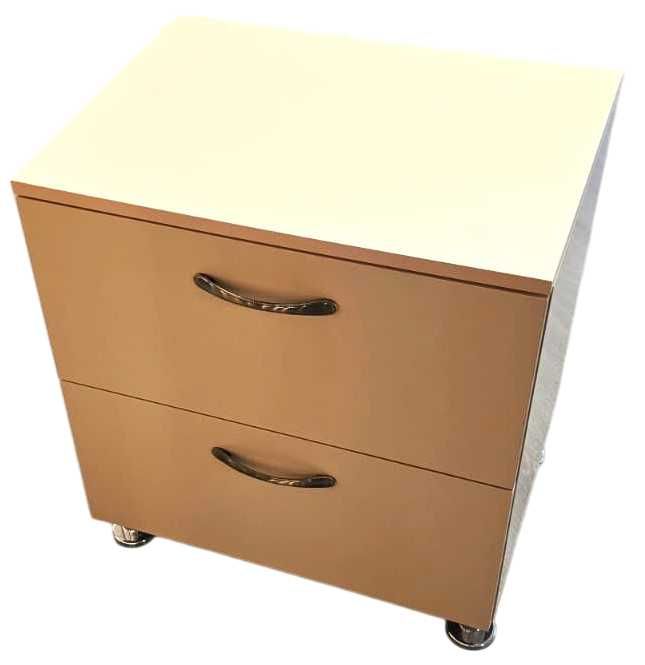 Masca Lavoar Baie Cappuccino Mat, 4 picioare H=80 mm, 2 sertare, MDF