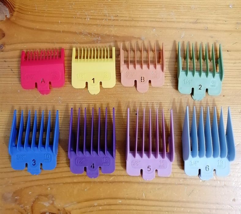 Насадки для машинки WAHL, брашинги, всё для причёски, бигуди для хим