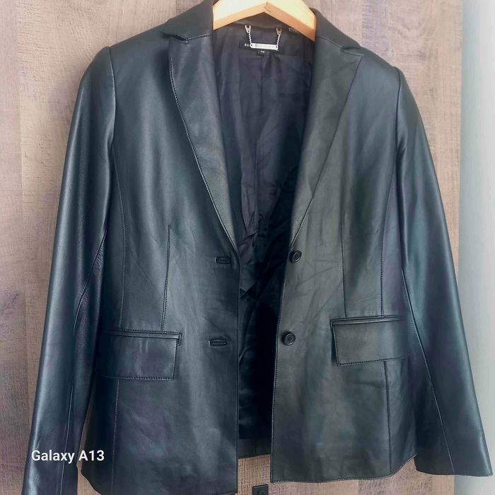 Дамско яке естествена кожа