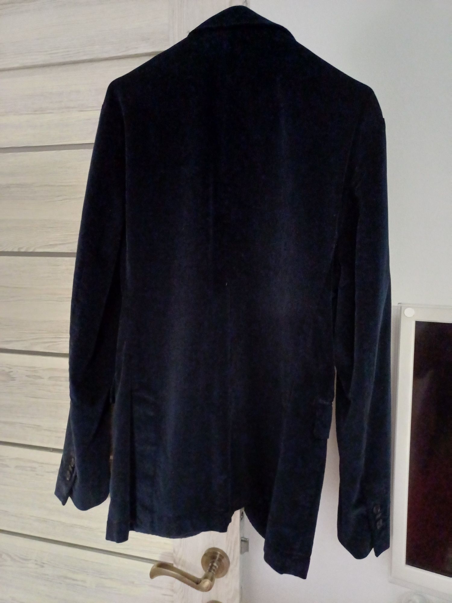 Sacou material gins culoare blomaren nou cu eticheta