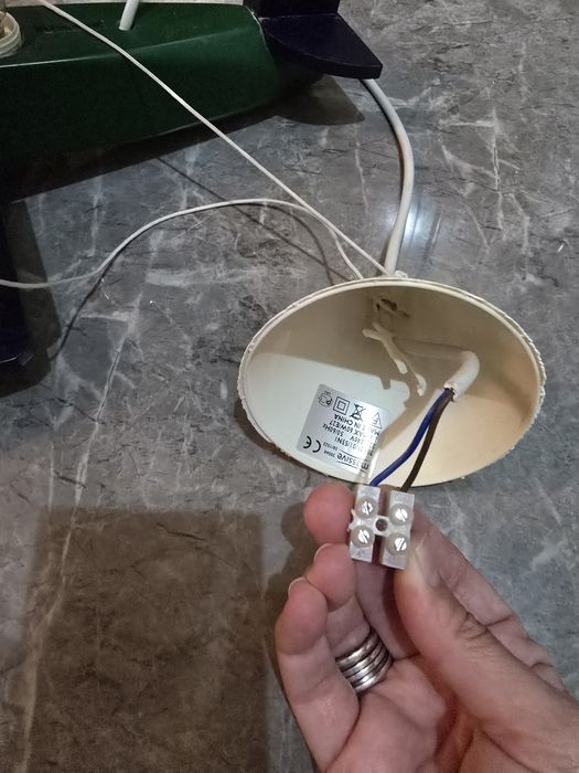 Lampa/lustra copii - avion de lemn