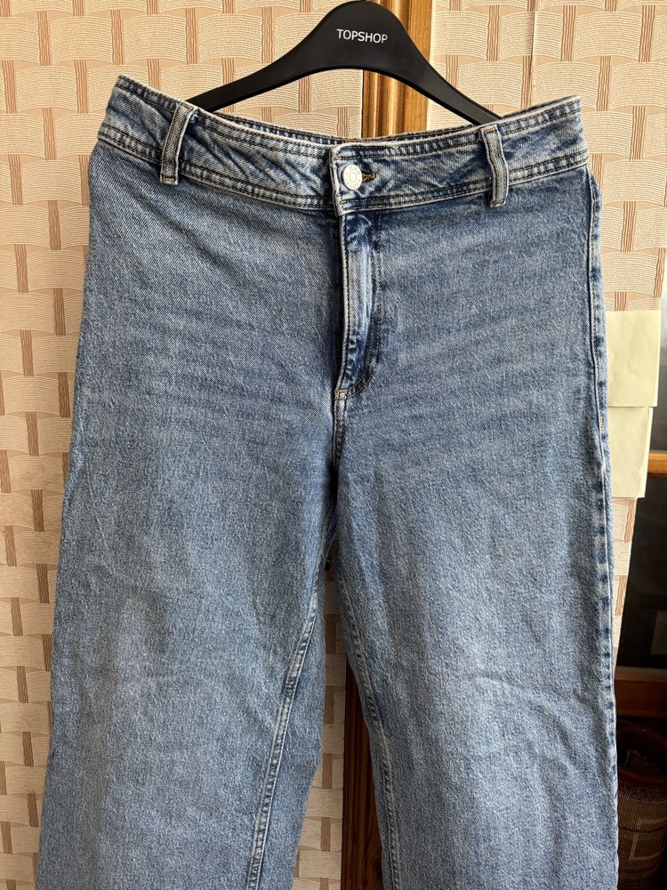 Джинсы широкие «Mango” разм. eur 36