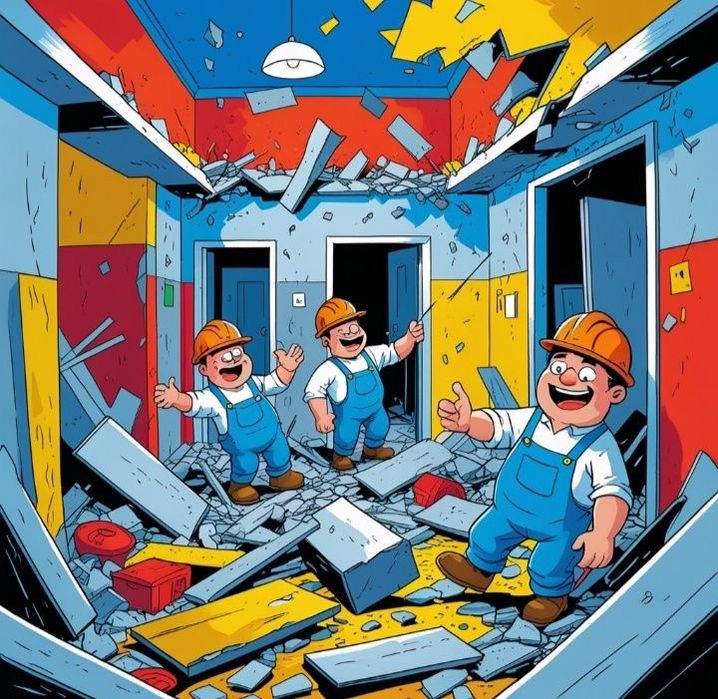 Демонтажные работы всех видов