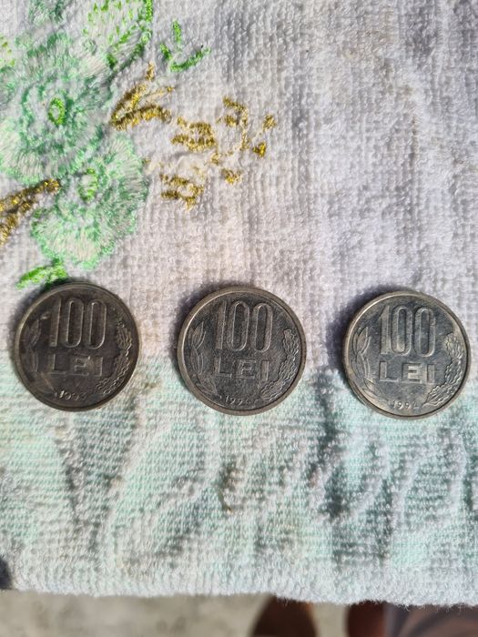 Moneda 100 lei Mihai Viteazul 1993 -1994