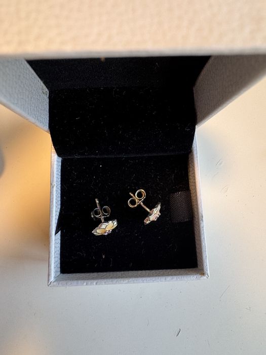 Оригинални сребърни обици Пандора