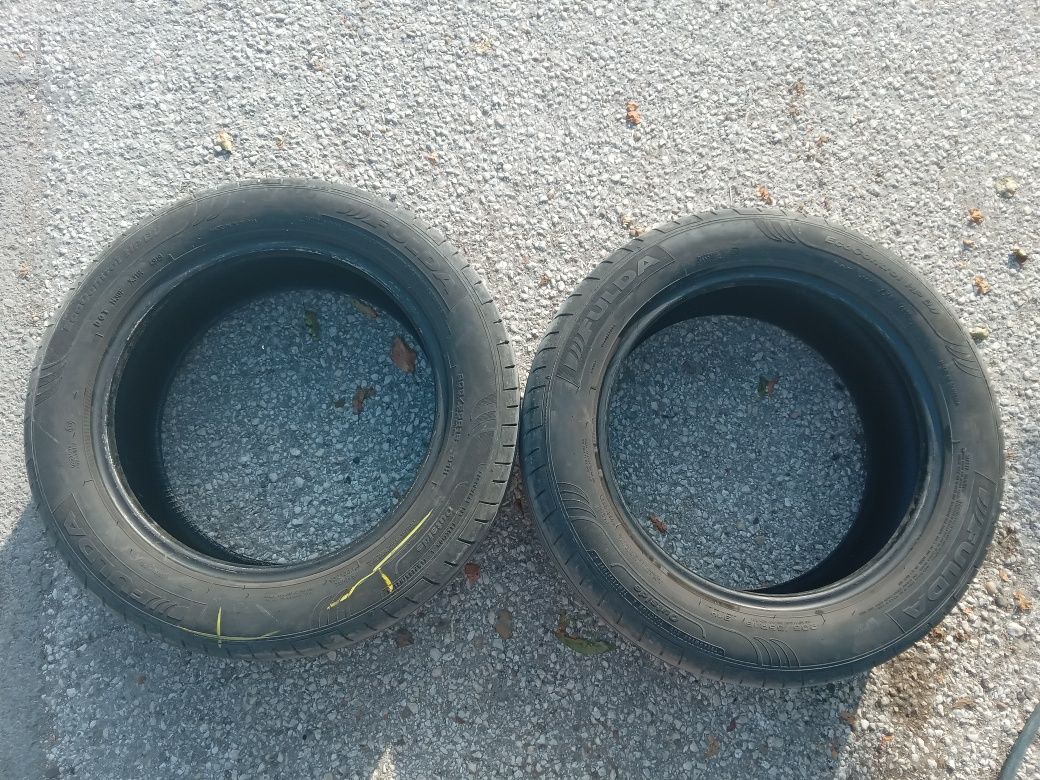 4 летни гуми 205 55 16- 2 Fulda и 2 Bridgestone