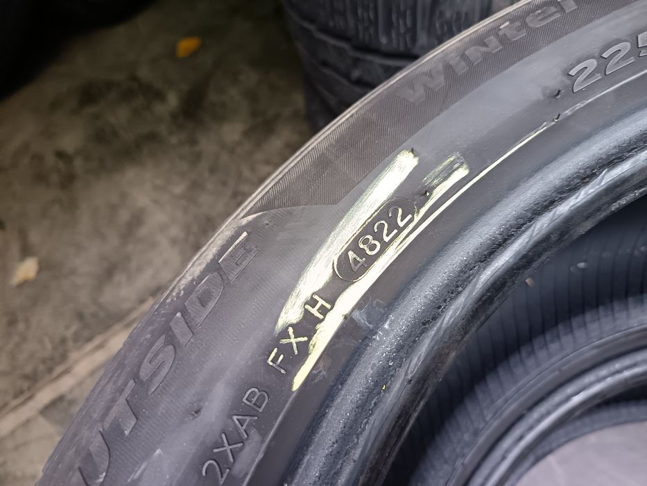 Anvelope MS iarna 225 50 17 hankook 2022 5.8mm