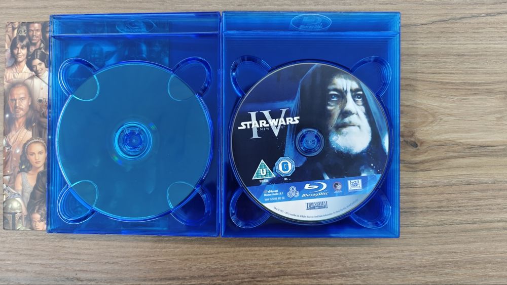 Star Wars collection 1-6 movies Blu-ray