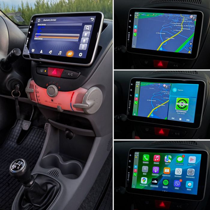 Пежо 107,LPG, газ. инж., CarPlay/Android