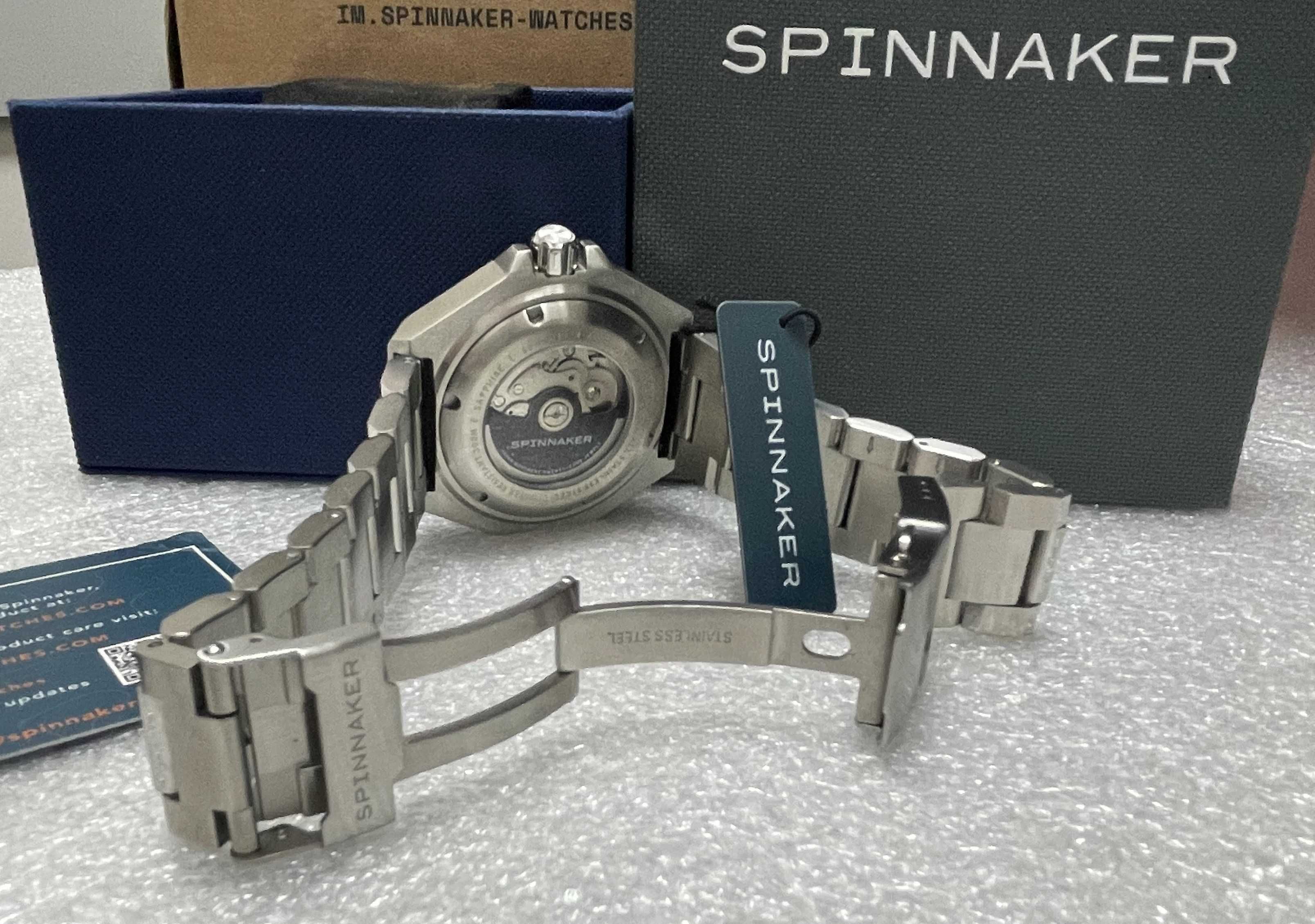 НОВ! Мъжки Автоматичен Часовник Spinnaker SP-5081-II Dumas 30ATM/300м.